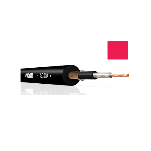Klotz AC104RT Bulk Instrument Cable - Red