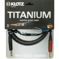 Klotz TI-0300PSP Titanium Cble guitare 3.0 mtres