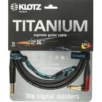 Klotz TIR0600PSP Titanium Cble guitare 6.0 mtres
