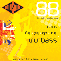 Rotosound RS88S Black Nylon Short Scale 065/115