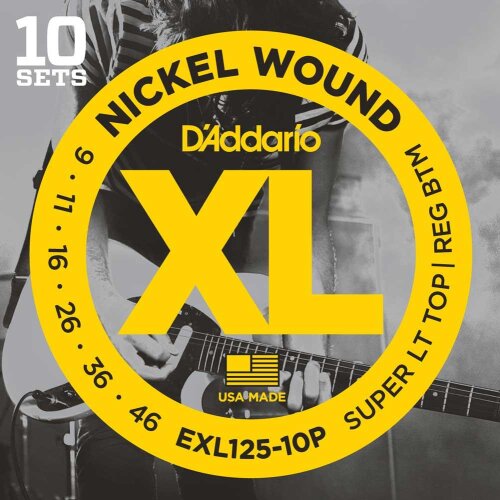 DAddario EXL125-10P 09-46 - Pack di 10 set