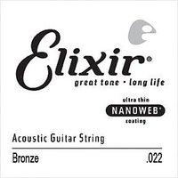 Elixir NanoWeb Acoustic 80/20 Einzelsaiten