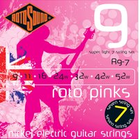 Rotosound R9-7 7-Saiter Roto Pinks 009/052