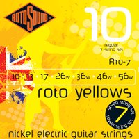 Cordes Rotosound R10-7 Roto Yellow 010/056 7-cordes