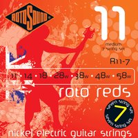 Cordes Rotosound R11-7 Roto Reds 011/058 7-cordes