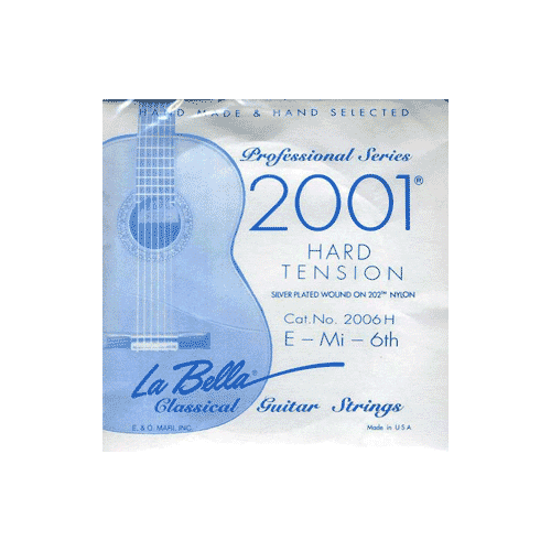 La Bella 2001 Hard Tension Single Strings