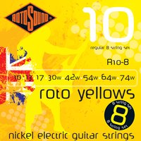 Cordes Rotosound R10-8 Roto Yellow 010/074 8-cordes