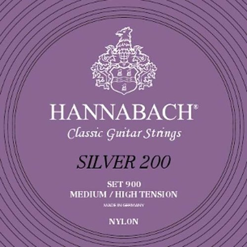 Hannabach Silver 200 Medium/High Tension Einzelsaiten