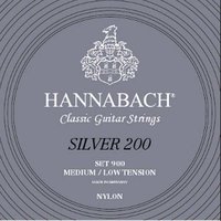 Hannabach Silver 200 - Cuerdas sueltas Medium/Low Tension