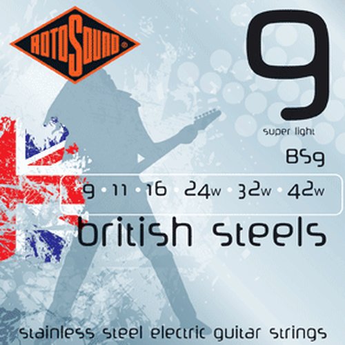 Rotosound BS9 British Steels Super Light