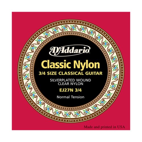 DAddario EJ27N-3/4 Classic Nylon 3/4 Größe