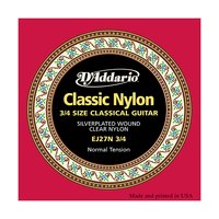DAddario EJ27N-3/4 Classic Nylon, Diapason 3/4