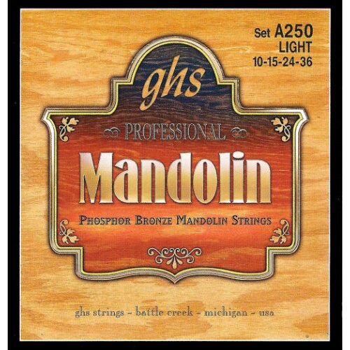 GHS Phosphor Bronze Mandoline A250 Light - 010/036