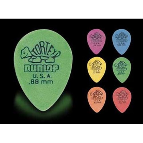 Dunlop Tortex Small Tear Drop 0.88mm mdiators