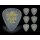 Dunlop Tortex Pitch Black Standard 1.14mm púas