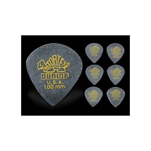 Dunlop Tortex Pitch Black Jazz 0.50mm guitar picks