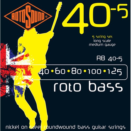 Rotosound RB40-5 5-Saiter Roto Bass 040/125