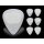 Dunlop Nylon Glow Standard 1.14mm púas