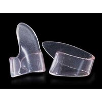 Dunlop Clear Plastic Picks pas de pulgar Medium