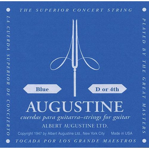 Augustine Klassik Einzelsaiten Blau D4