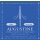 Augustine Classic Cuerdas sueltas, azul A5