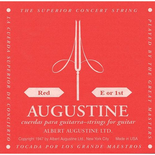 Augustine Classic Cuerdas sueltas, rojo E1