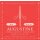 Augustine Classic Cuerdas sueltas, rojo E1