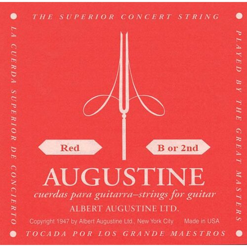 Augustine Classic Cuerdas sueltas, rojo H2