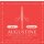 Augustine Classic Cuerdas sueltas, rojo H2