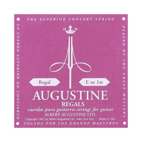 Cordes au détail Augustine Regals Trebles E1