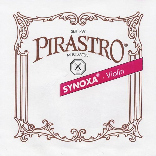 Pirastro 413021 Synoxa Corde di violino Mi-palla media Sacchetto 4/4