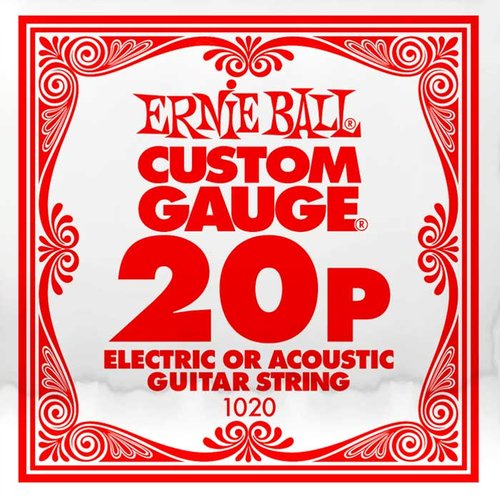 Ernie Ball single string Plain .020