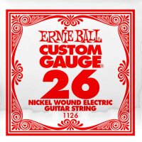 Ernie Ball corde au dtail Wound .026