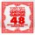 Ernie Ball Slinky Einzelsaiten Wound .048