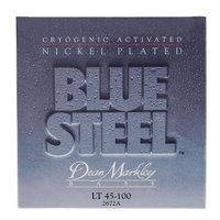 Dean Markley DM 2672 A LT Blue Steel NPS Bass 4-Saiter...