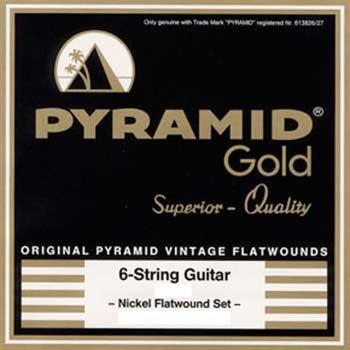 Pyramid Flatwound E-Gitarre Einzelsaiten  .017
