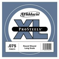 DAddario cuerda suelta DAddario PSB075 Bass Einzelsaite