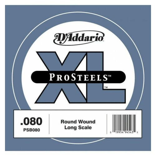 DAddario PSB080 Bass Einzelsaite