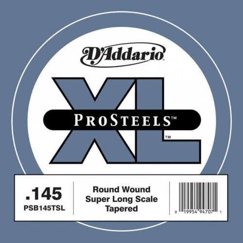 DAddario corde au détail DAddario PSB145TSL Bass Einzelsaite