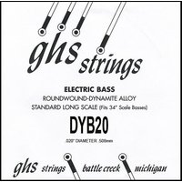 GHS Bass Boomers corda singola 020