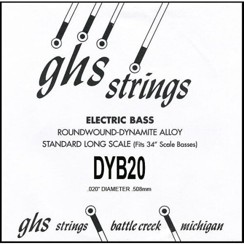 GHS Bass Boomers cuerda suelta 080"