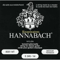 Hannabach 800 MT versilbert, Einzelsaite E1