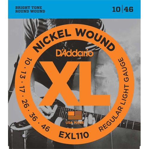 DAddario EXL110 10-46 - Juego de 6 cuerdas