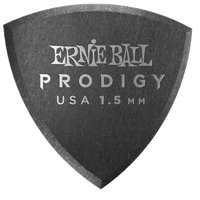 Ernie Ball Prodigy Black Shield Plektren, 6er Pack