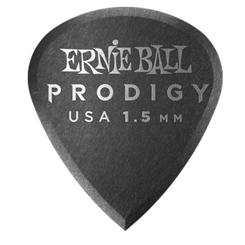 Ernie Ball Prodigy Black Mini Plektren, 6er Pack