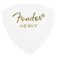 Fender 346 Triangle Plektren Heavy Weiss