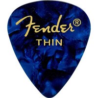 Fender 351 Premium Plektren Blau Moto Thin