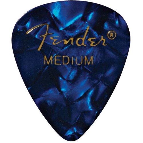 Fender 351 Premium Picks Blue Moto Medium
