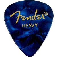 Fender 351 Premium Plektren Blau Moto Heavy