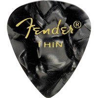 Fender 351 Premium Plektren Schwarz Moto Thin
